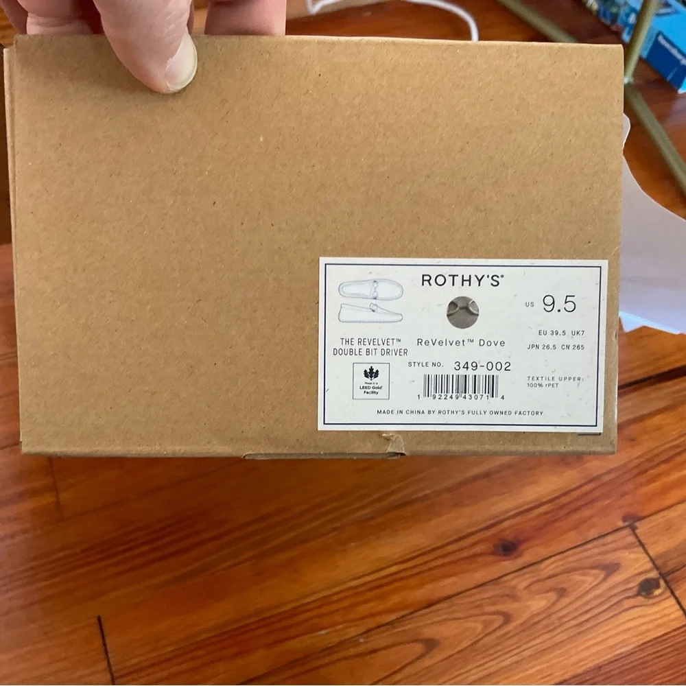 Rothy's Dove Bistro Revelvet Women's Penny Loafers - NWT - Picture 4 of 4